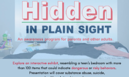 Detail of flyer for parent awareness program