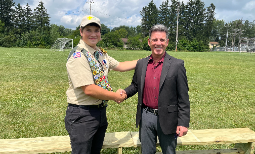 JHS Eagle Scout improves soccer fields